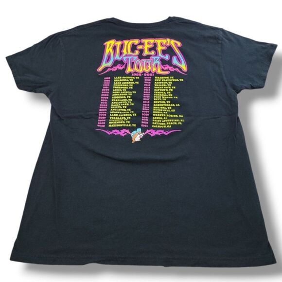 Buc-ee's Shirt Size Large 1982-2021 Buc-ee's Tour Graphic Tee Buc-ee Beaver Tee - Picture 5 of 6